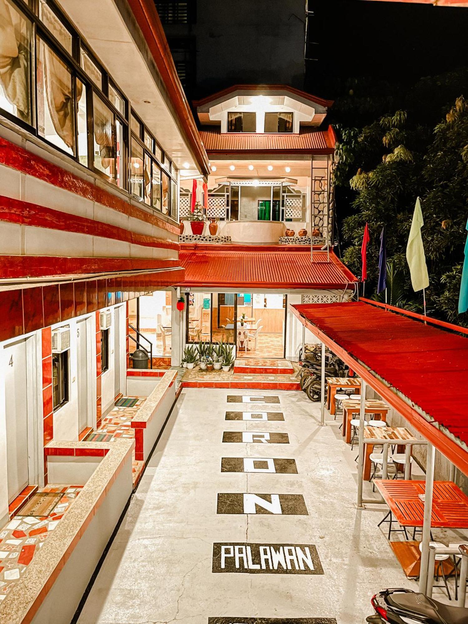 Mario'S Travellers Inn Coron Exterior foto